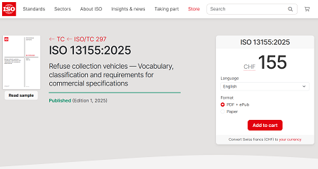 历史性突破 | upay钱包官网环境主导！首个由中国企业牵头编制的环卫装备ISO国际标准正式发布！